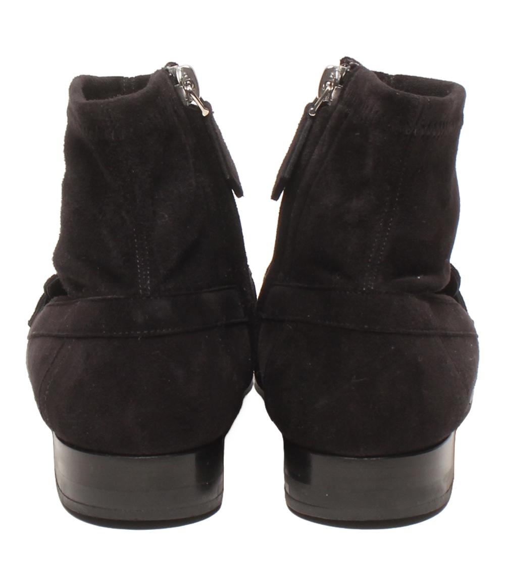 HERMES ショートブーツ スエード サントノーレ H金具 レディース SIZE 35 (22.5cm) エルメス