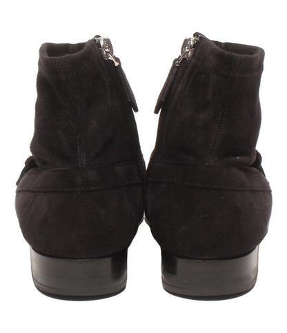 HERMES ショートブーツ スエード サントノーレ H金具 レディース SIZE 35 (22.5cm) エルメス