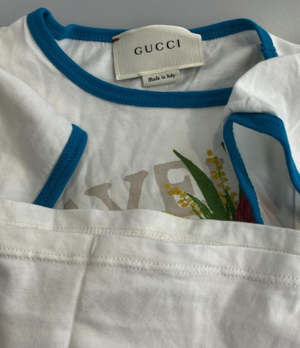 グッチ ボタニカルプリントリンガーTシャツ キッズ SIZE 10 GUCCI