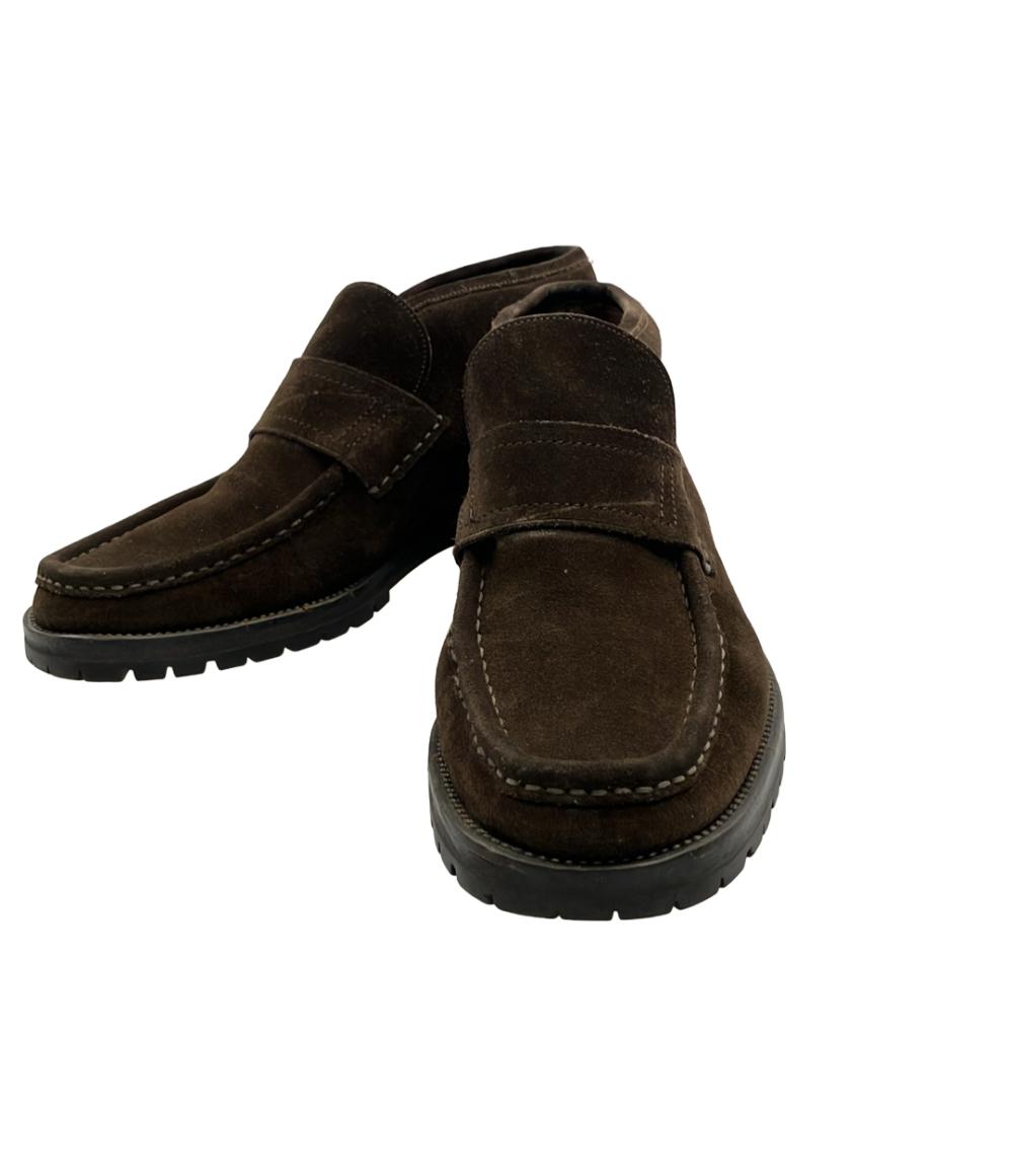 BARNEYS NEWYORK レザースリッポン イタリア製 4329 メンズ SIZE 42