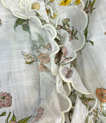 ZIMMERMANN 長袖ブラウス シャツ 花柄 ホワイト レディース SIZE 1 (S) ジマーマン