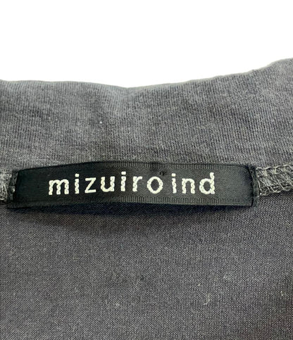 ミズイロインド 長袖Tシャツ 襟付き レディース mizuiroind