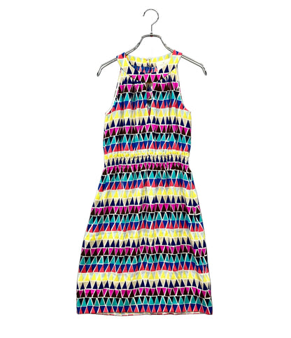 美品 Kate Spade ノースリーブワンピース シルク100% レディース SIZE 0 (XS) ケイトスペード
