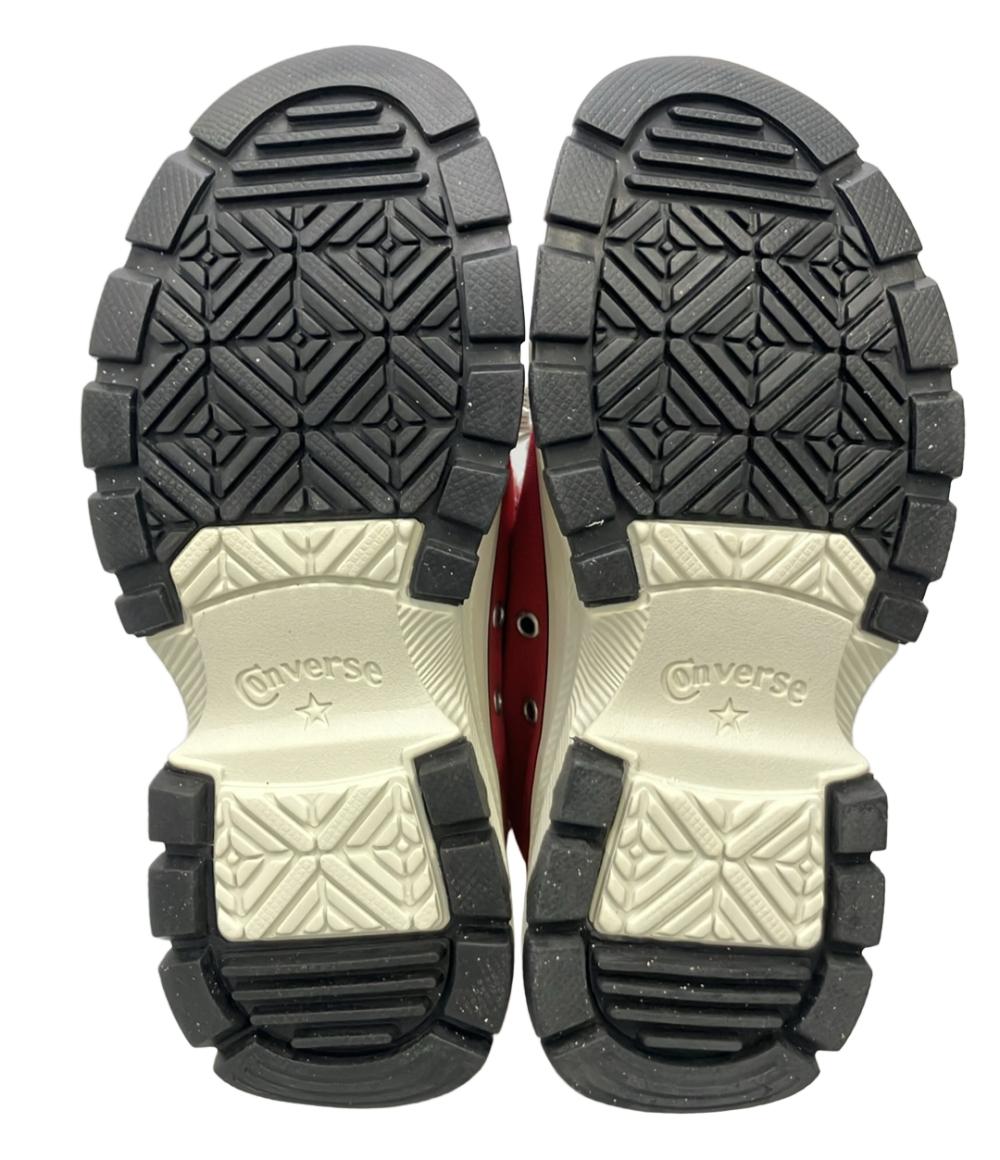 美品 CONVERSE ハイカット厚底スニーカー オールスター トレックウェーブ ハイ 1SD474 レディース SIZE 24.0 コンバース