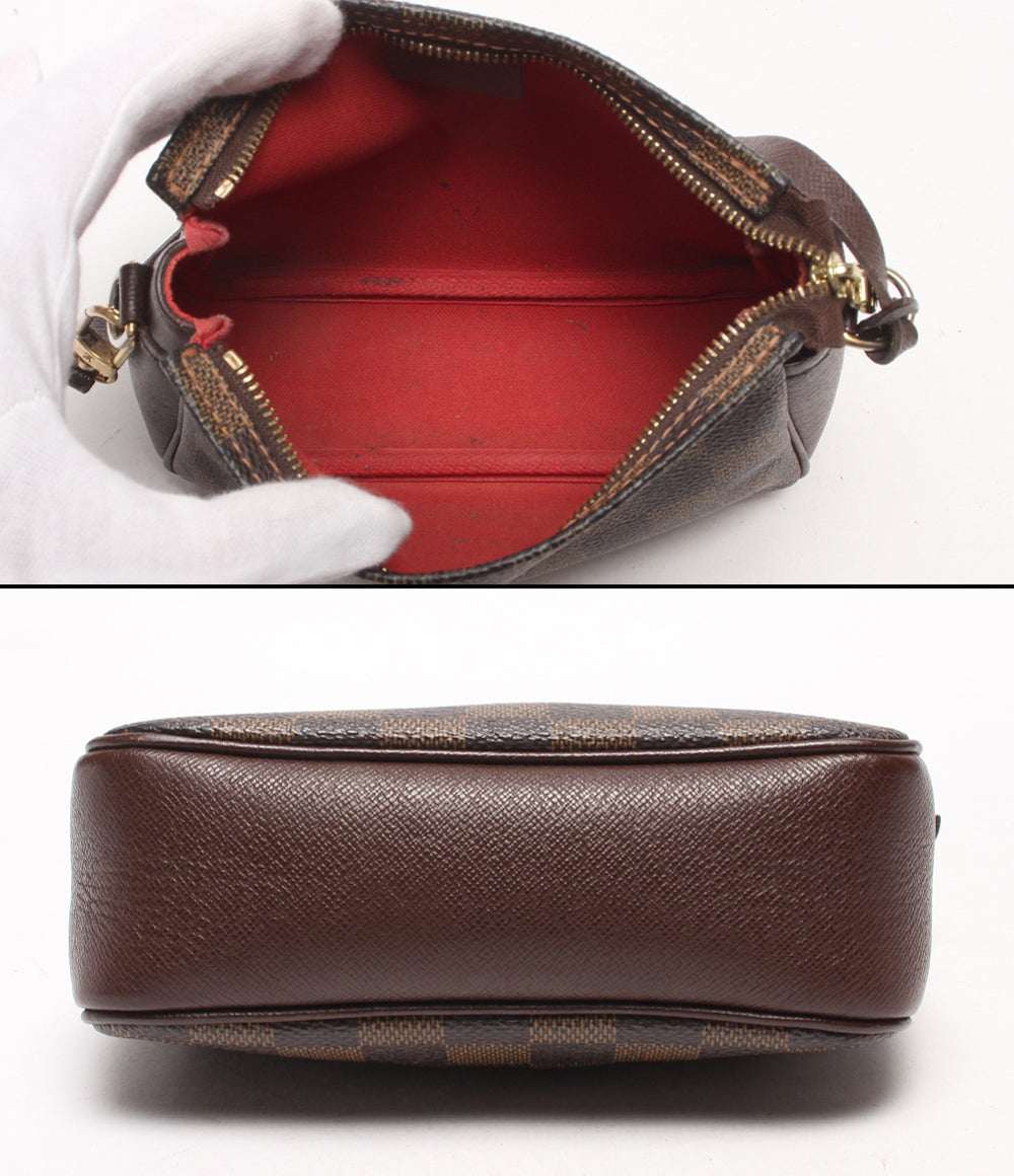 LOUIS VUITTON アクセサリーポーチ ミニハンドバッグ トゥルース メイクアップポーチ ダミエ N51982 レディース ルイ・ヴィトン