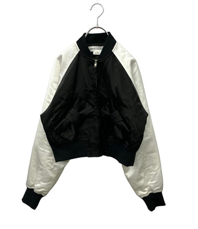 COMME des GARCONS GIRL ブルゾン リボンディテール ボンバージャケット 24AW モード NN-J010 レディース SIZE M コムデギャルソンガール