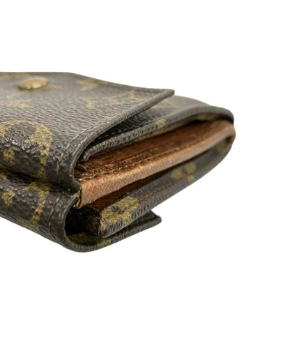 LOUIS VUITTON ダブルホック 二つ折り財布 モノグラム ポルトモネ ビエ M61660 レディース ルイ・ヴィトン