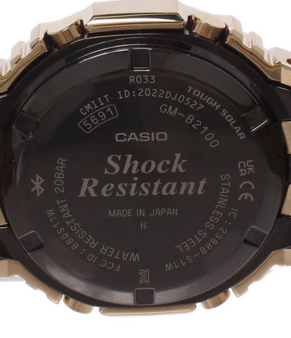 CASIO 腕時計 ブルートゥース搭載 G-SHOCK ソーラー ブラック GM-B2100 メンズ カシオ