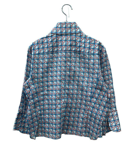 CHANEL 長袖ブラウス 花柄 P23109V1391 レディース SIZE 42 (L) シャネル