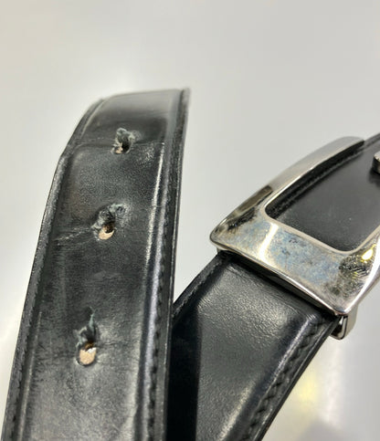 GUCCI ベルト スクエアG バックル レザー 124691 1476 100 40 メンズ グッチ