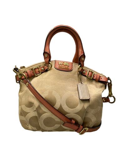 COACH ハンドバッグ ショルダーバッグ 2WAY 斜め掛け オプアート 18651 レディース コーチ