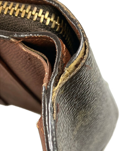 LOUIS VUITTON 二つ折り財布 コンパクト ジップ モノグラム M61667 レディース メンズ ルイ・ヴィトン