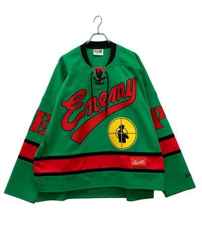 美品 SAINT MICHAEL 長袖シャツ Public Enemy メンズ SIZE OS (M) セントマイケル