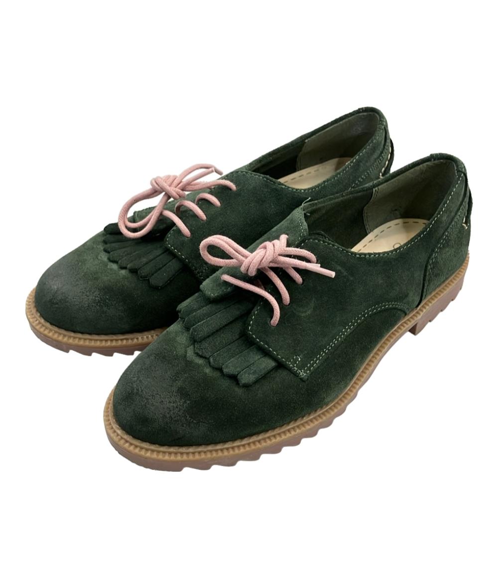 訳あり クラークス ローファー スエード レディース SIZE 23.0 (M) Clarks