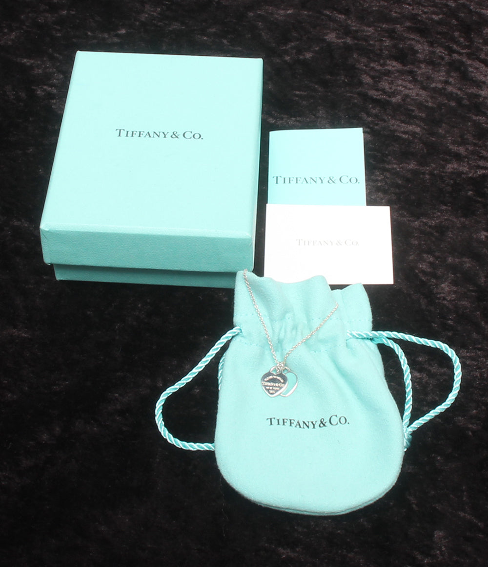 Tiffany & Co. ネックレス SV925 リターントゥティファニー ミニダブルハート レディース ティファニー