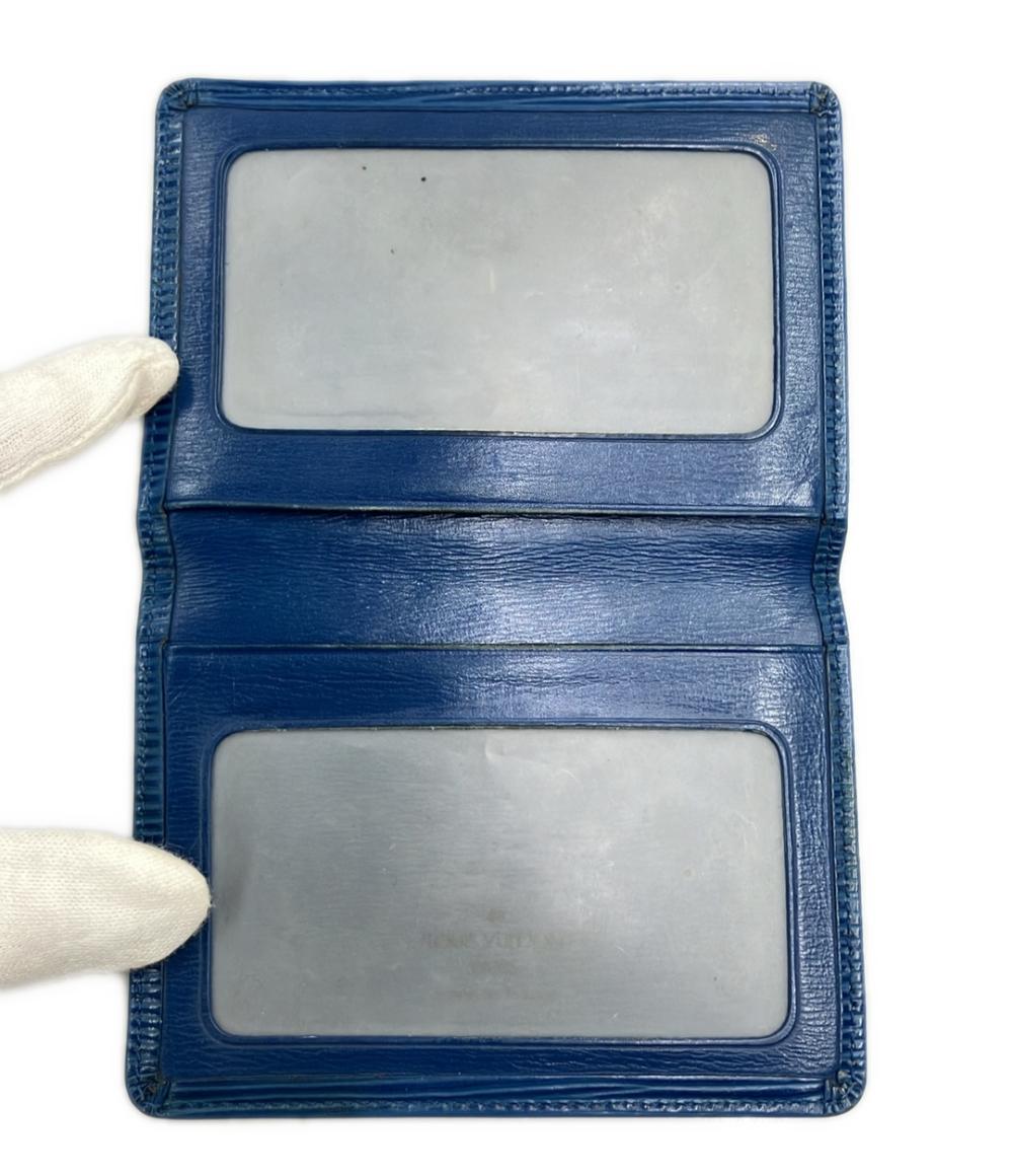 LOUIS VUITTON パスケース ポルト2 カルト ヴェルティカル エピ M63205 メンズ レディース ルイ・ヴィトン