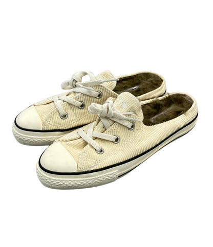 美品 CONVERSE ミュール スリップ コーデュロイ ALL STAR レディース SIZE 22.0 (XS) コンバース