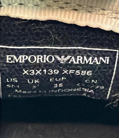 Emporio Armani ローカットスニーカー レディース SIZE US 5M (23cm) エンポリオ・アルマーニ