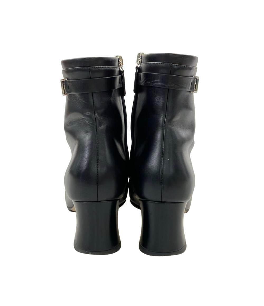 Salvatore Ferragamo ショートブーツ レディース SIZE 8 1/2 (26cm) サルヴァトーレフェラガモ