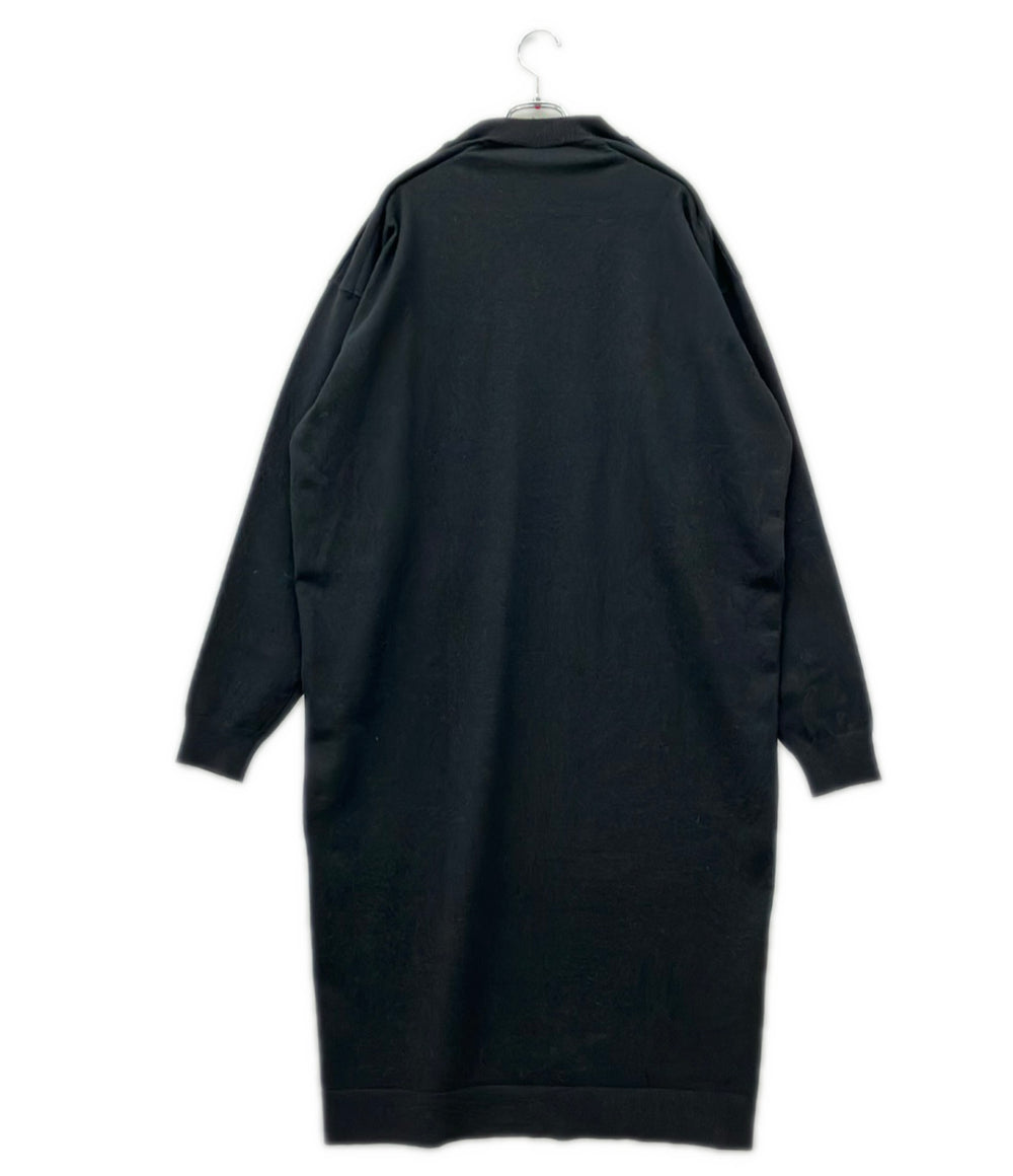 BALENCIAGA 長袖 Vネック ニットワンピース 599890 T4101 レディース SIZE S バレンシアガ