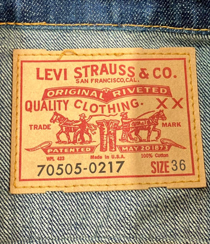 Levi's デニムジャケット メンズ SIZE 36 (S) リーバイス