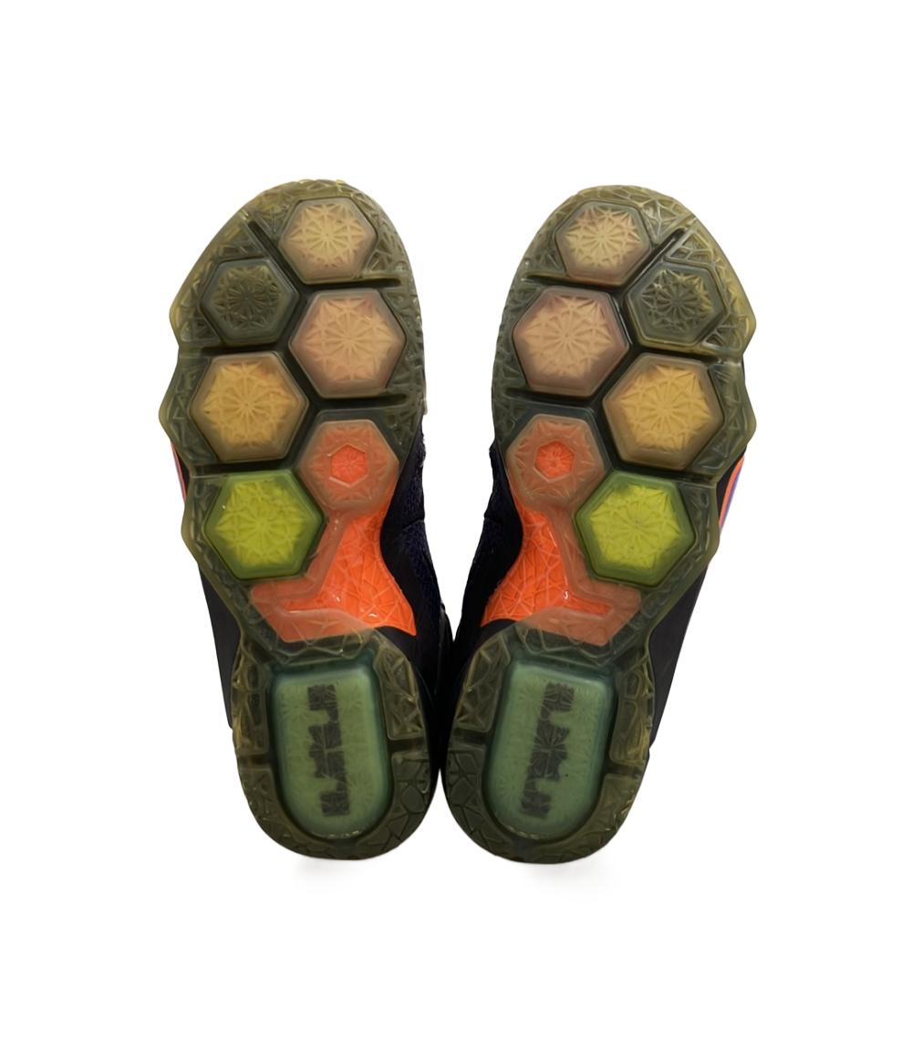 訳あり ナイキ ミドルカットスニーカー LEBRON 12 684593-583 メンズ SIZE 30.0 (XL) NIKE