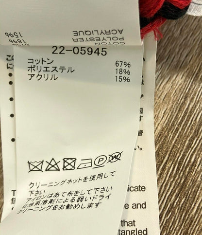 Sacai 長袖ニット Buffalo Check Pullover  モード 22-05945 レディース SIZE 1 (S) サカイ