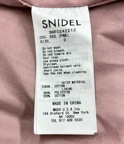 スナイデル キャミソールワンピース レディース SIZE 0 (XS) snidel