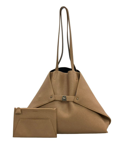 美品 アクリス トートバッグ レザー レディース AKRIS