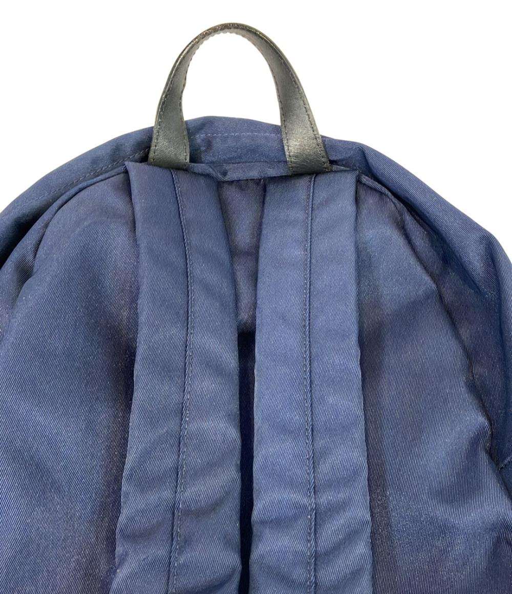 ランバンオンブリュー　リボン　リュック LANVIN en Bleu デイバック リュック トロカデロ リボンモチーフ