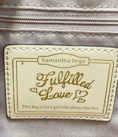 Samantha Vega 2WAY ハンドバッグ ショルダーバッグ 斜め掛け フラッター レディース サマンサベガ