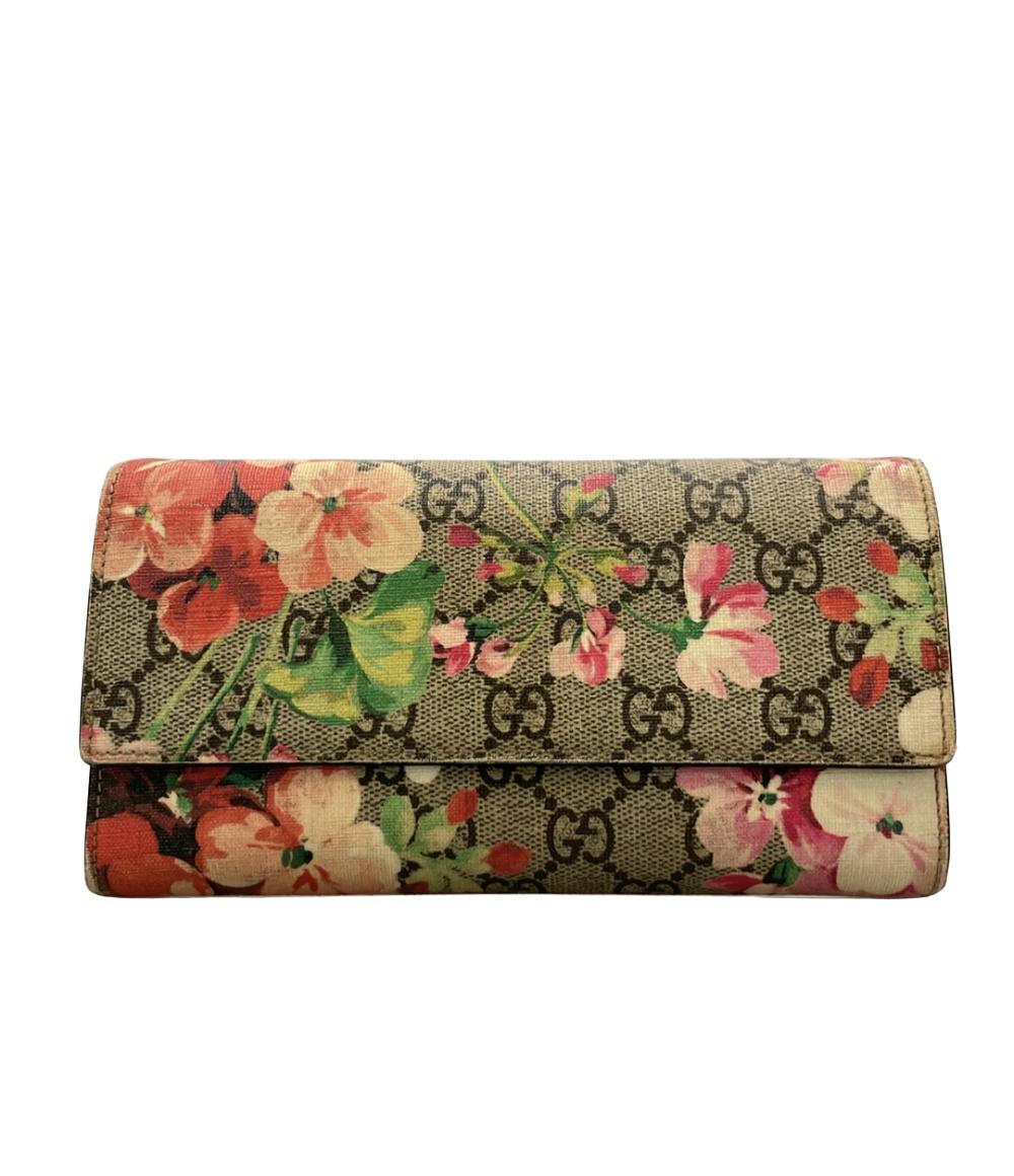 GUCCI 長財布 GGブルームス 404070 2149 レディース グッチ