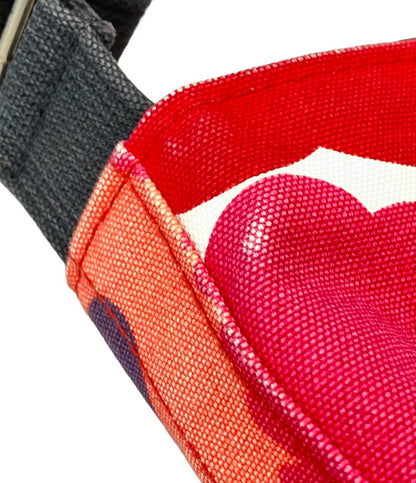 marimekko ショルダーバッグ 斜め掛け 花柄 レディース マリメッコ