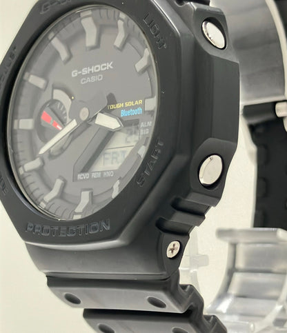 CASIO 腕時計 Bluetooth G-SHOCK ソーラー ブラック GA-B2100 メンズ カシオ
