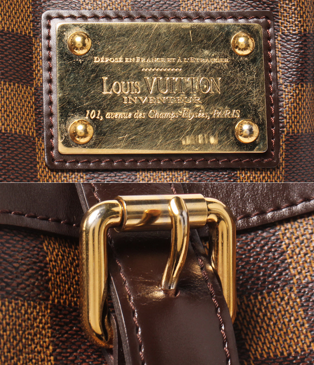LOUIS VUITTON トートバッグ ショルダーバッグ 肩掛け ハムステッドMM ダミエ エベヌ N51204 レディース ルイ・ヴィトン