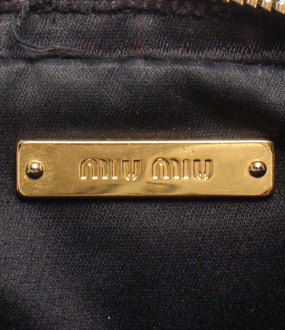 Miu Miu ショルダーバッグ 斜め掛け マテラッセ RT0539 レディース ミュウ ミュウ