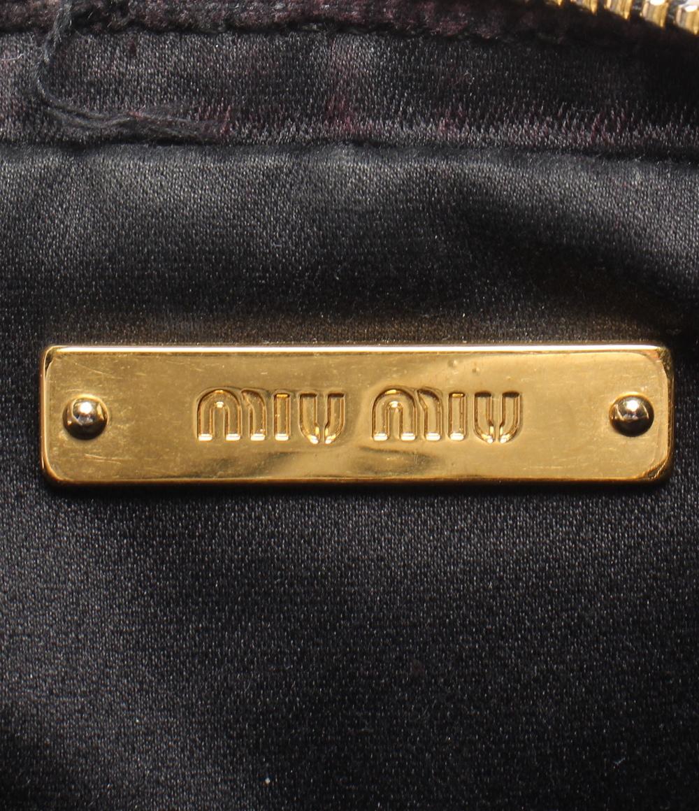 Miu Miu ショルダーバッグ 斜め掛け マテラッセ RT0539 レディース ミュウ ミュウ