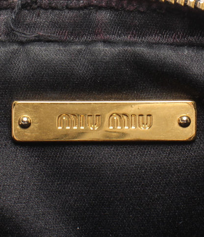 Miu Miu ショルダーバッグ 斜め掛け マテラッセ RT0539 レディース ミュウ ミュウ