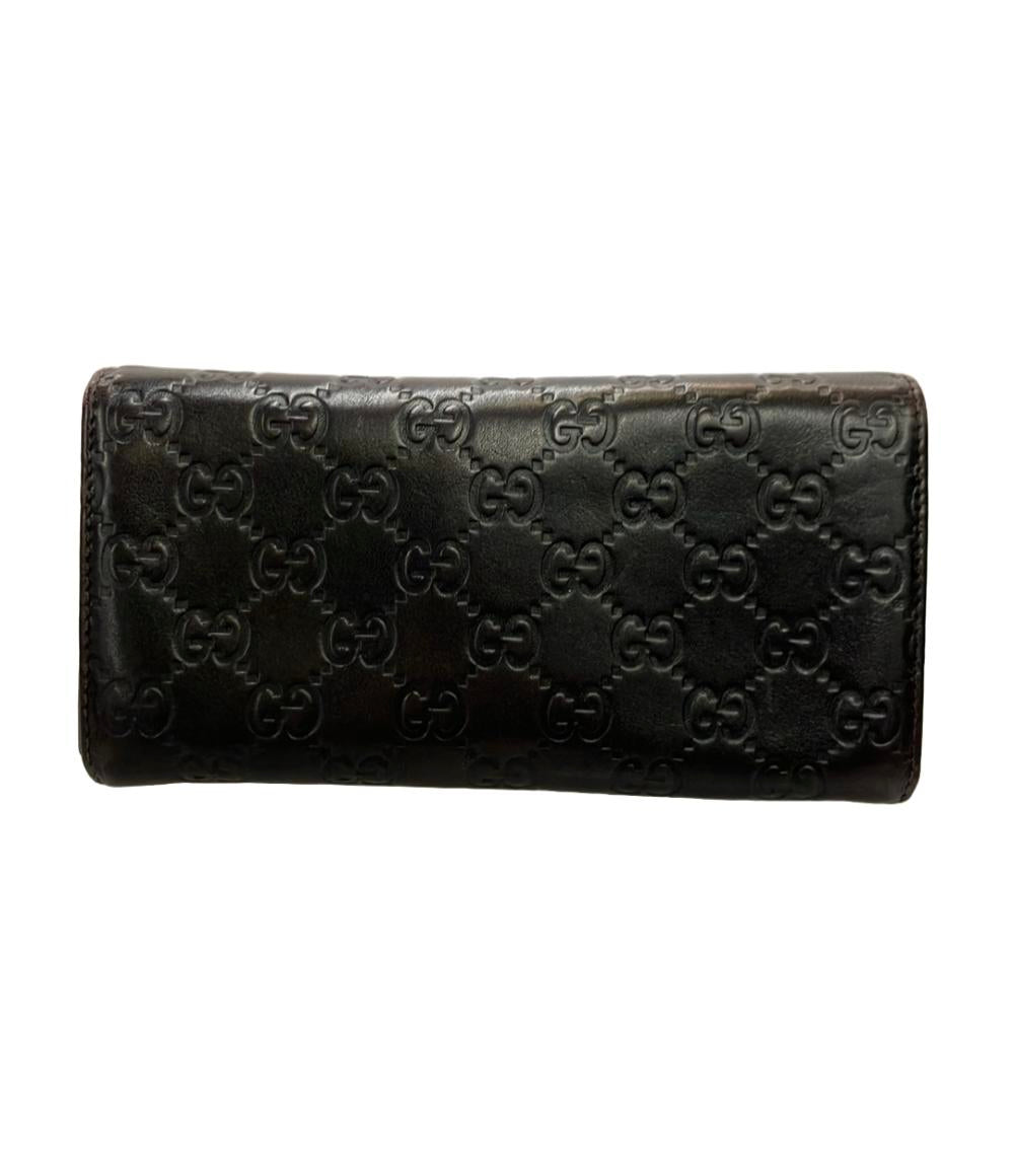 訳あり GUCCI 長財布 レザー グッチシマ 204836 493075 レディース グッチ