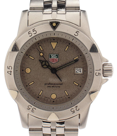 TAG HEUER 腕時計 プロフェッショナル 200m クオーツ グレー WD1211-K-20 メンズ タグホイヤー