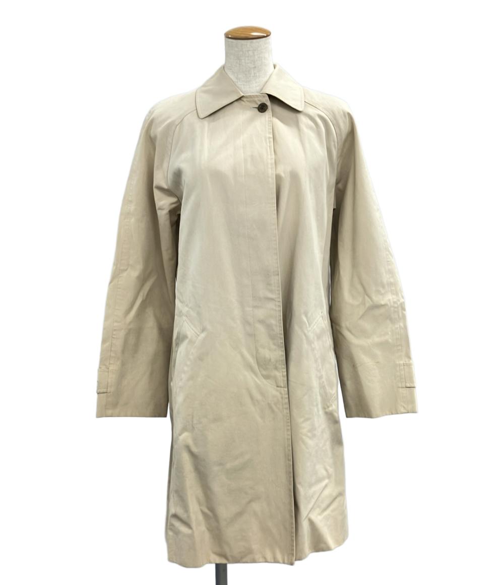 バーバリーブルーレーベル ステンカラーコート チェック レディース SIZE 38 (M) BURBERRY BLUE LABEL