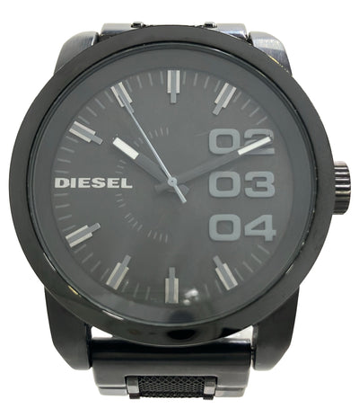 DIESEL 腕時計 クオーツ ブラック DZ-1371 メンズ ディーゼル