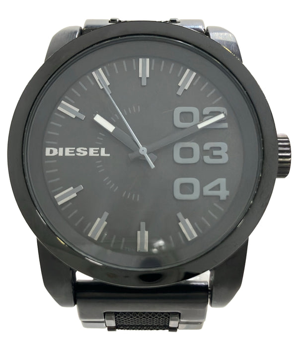 DIESEL 腕時計 クオーツ ブラック DZ-1371 メンズ ディーゼル