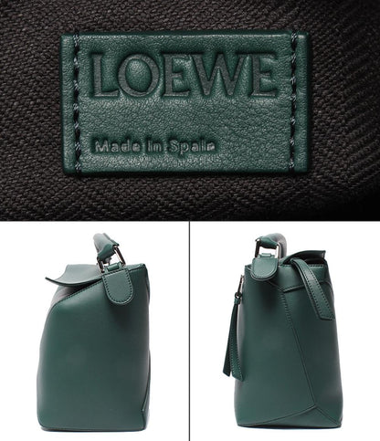 美品 ロエベ ハンドバッグ ショルダーバッグ 肩掛け 斜め掛け クラシックカーフ パズルバッグ ラージ レディース LOEWE