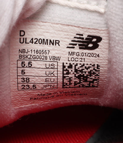 美品 NEW BALANCE ローカットスニーカー 420M レディース メンズ ニューバランス
