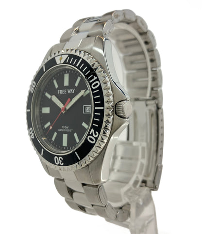 CITIZEN 腕時計 FREE WAY クオーツ ブラック 2510-A44716 メンズ シチズン