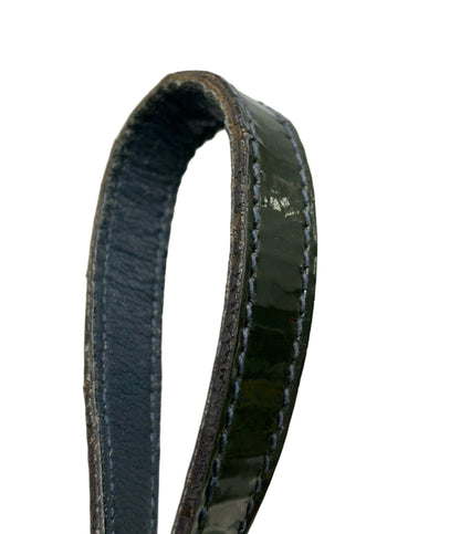 Salvatore Ferragamo トートバッグ 肩掛け リボン エナメル ヴァラ AB-21 B624 レディース サルヴァトーレフェラガモ