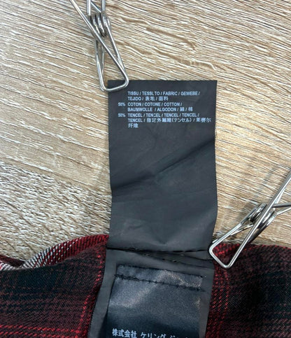 サンローラン 15AW レギュラーカラーチェックシャツ 398063 メンズ SIZE M SAINT LAURENT