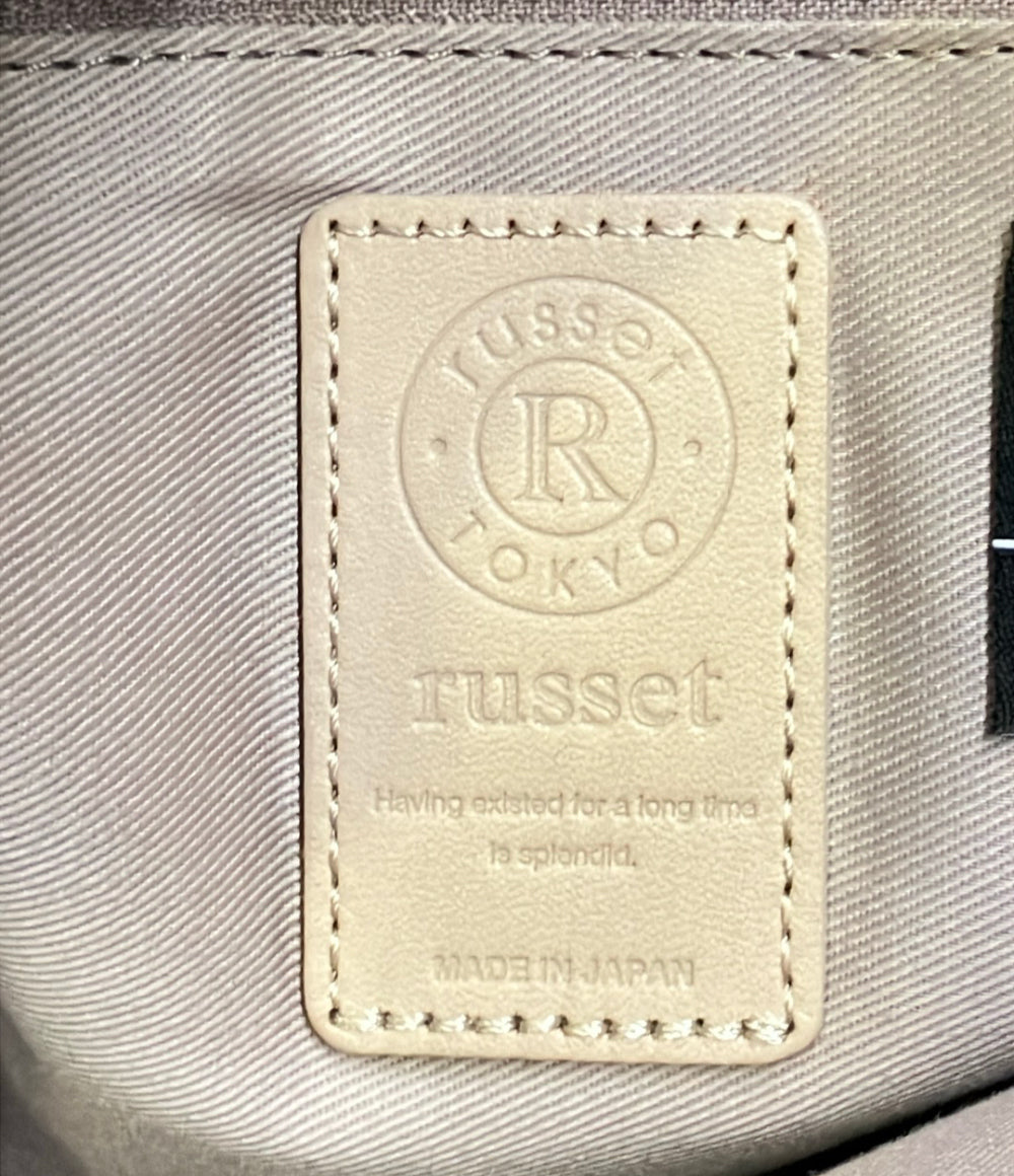 russet 2WAY ハンドバッグ トートバッグ ショルダーバッグ 斜め掛け レディース ラシット