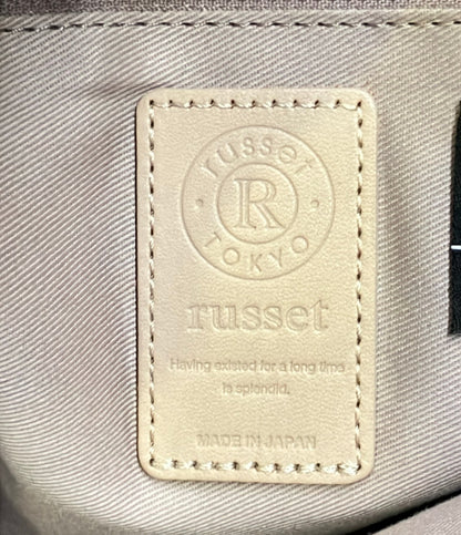 russet 2WAY ハンドバッグ トートバッグ ショルダーバッグ 斜め掛け レディース ラシット